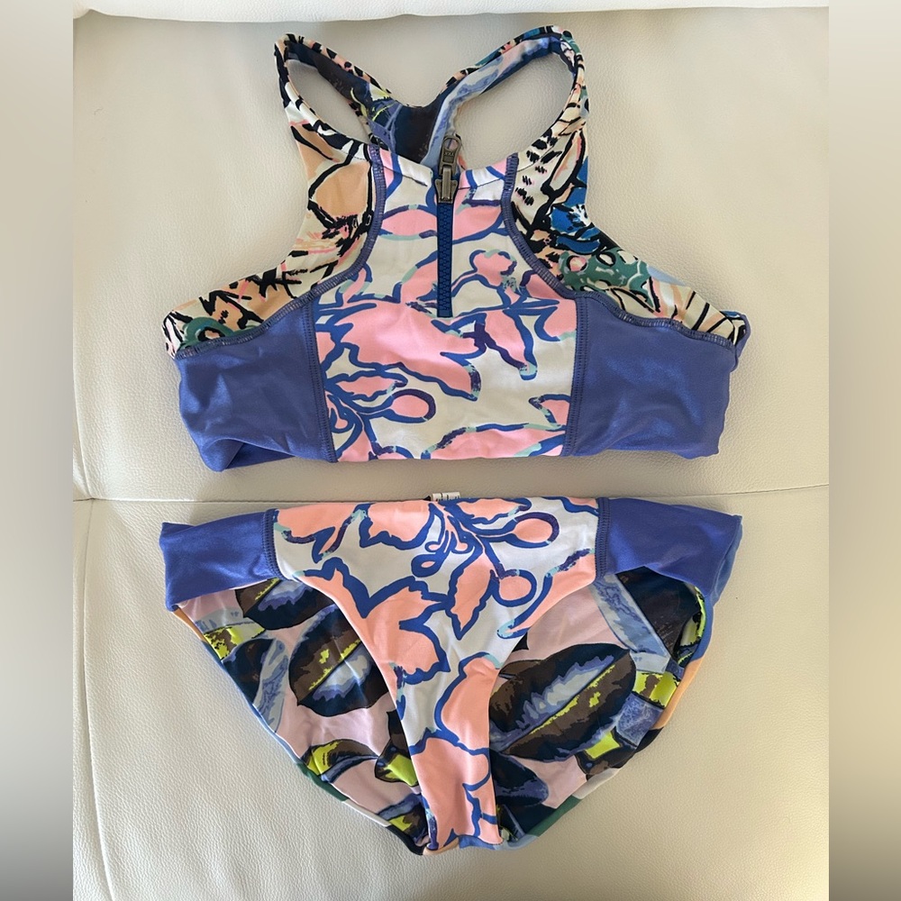 NWT Girls Maaji reversable bikini set